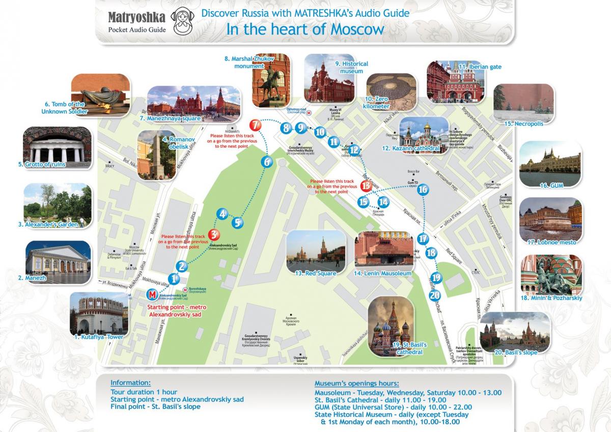 Moskva resa karta