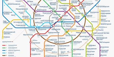 Metro Moskva karta